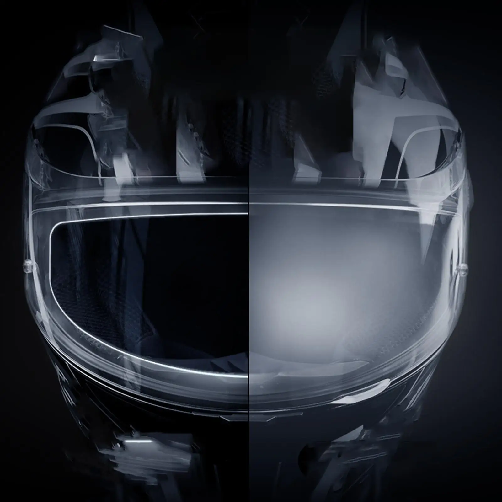 Helmet Anti Fog Film Rainproof Universal Clear Direct Replaces Professional