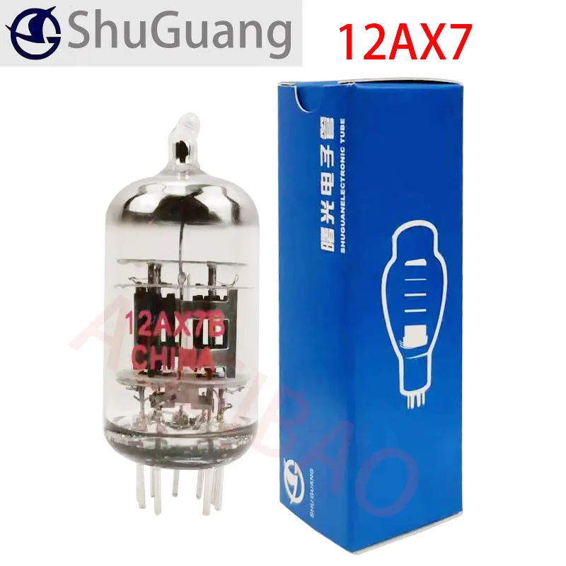 SHUGUANG 12AX7B Vacuum Tube Precision pairing Valve Replaces 12AX7 ECC832 Electronic tubes For Amplifier