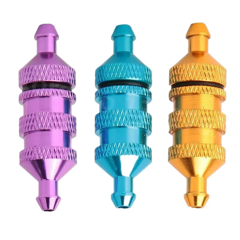 Aluminium-Kraftstofffilter 80118 für HSP 1/8 Nitro RC Automotorteile Kraftstofftankzubehör Ersatz
