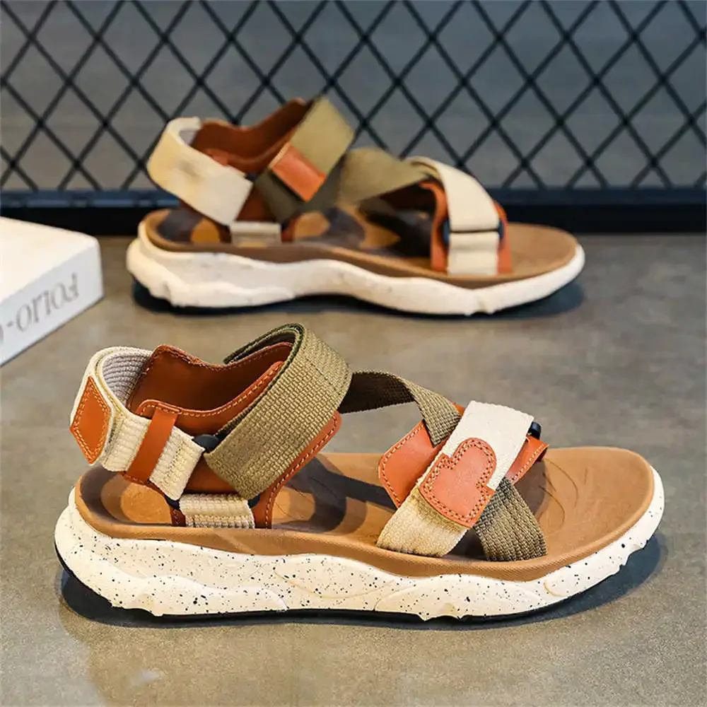 40-45 Taglia 44 Pantofole A Piedi Nudi Stivali Estivi Scarpe Maschili Sandalo Uomo Per Scarpe Da Ginnastica Estive Sport Pas Cher College Kawaiis