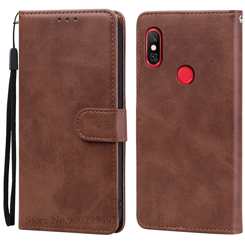 Leather Wallet Flip Case - Elegant Protective Cover