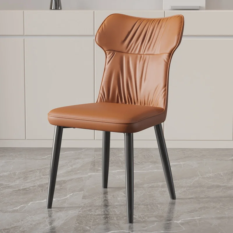 

Luxury Kitchen Dining Chairs Modern Restaurant Party Ergonomic Dining Chairs PU Leather Relax Sillas Comedor Furniture BL50CY