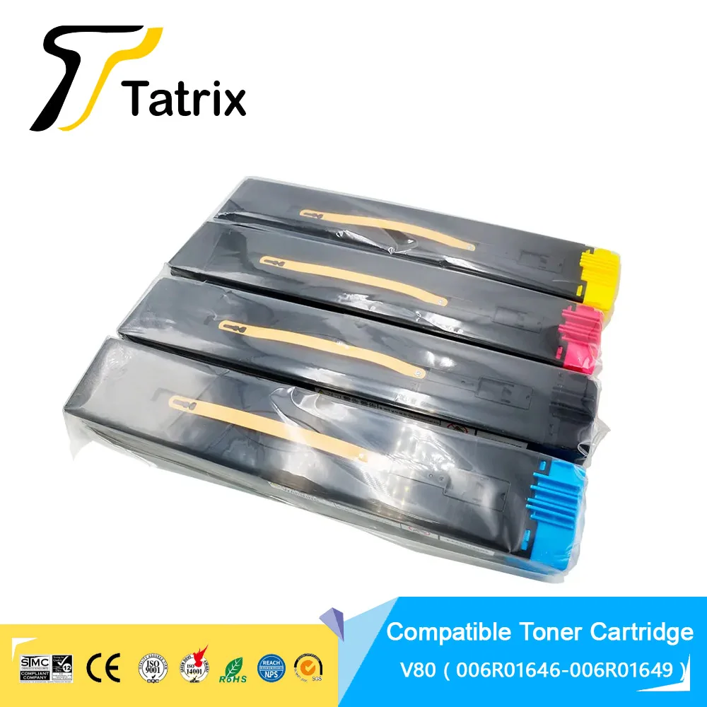 

Совместимый тонер-картридж Tatrix для Xerox Versant 80/180/280, тонер 006R01646 006R01647 для принтеров Xerox V80 V180 V280
