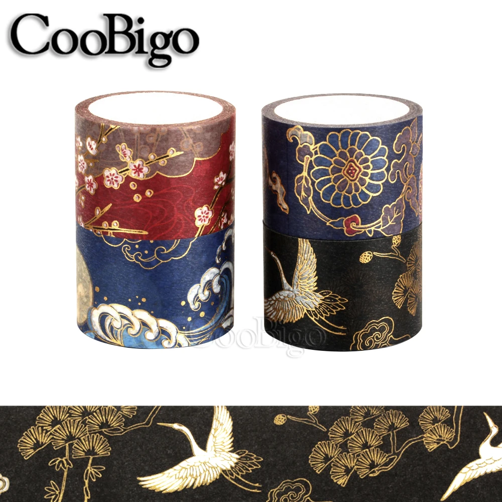 30mm Wide Washi Tape Decorative Adhesive Masking Tape Sticker 5meters DIY Scrapbooking Vintage Chinese Style adhesive tape washi tape adhesive tapes masking tape decorative tape decoration tape