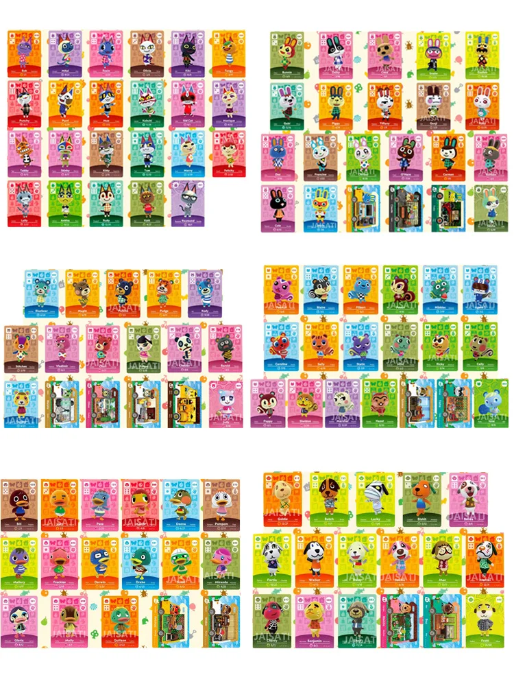 New Horizons Acnh Nfc Tags 80Pcs Ini NFC Card Gae Villager Cards