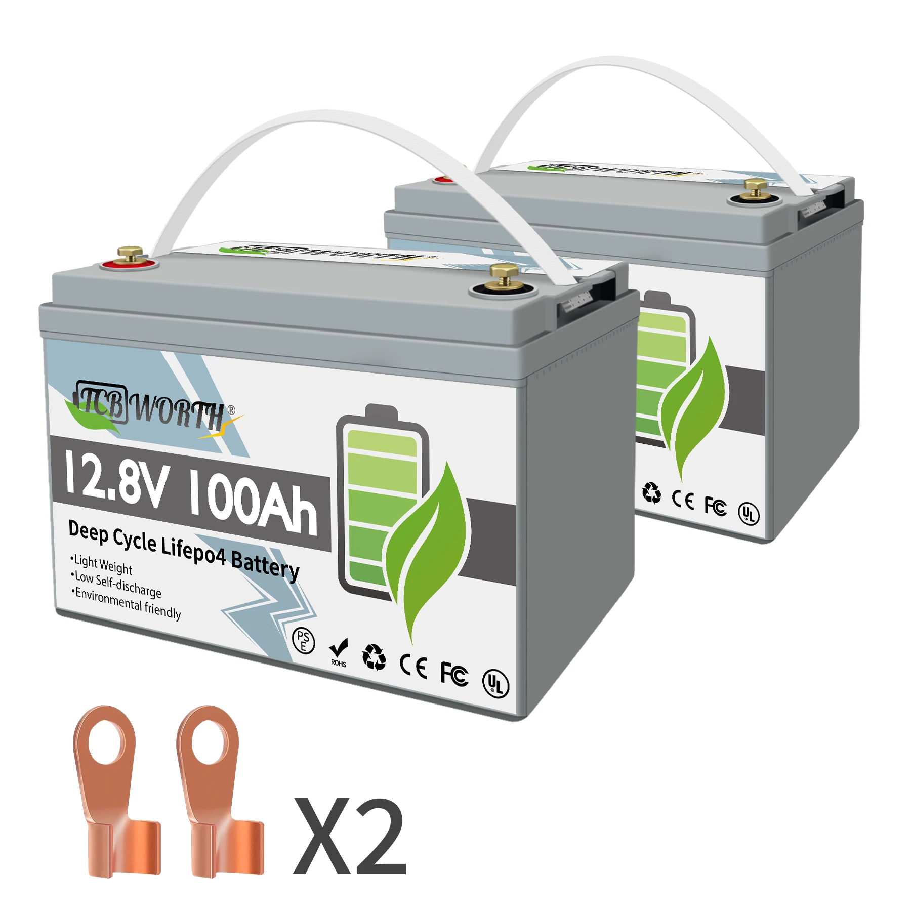 

De Stock Factory Price 12V 100Ah Deep Cycle Lithium Solar Battery Lifepo4 Battery For Golf Cart And Home Appliances