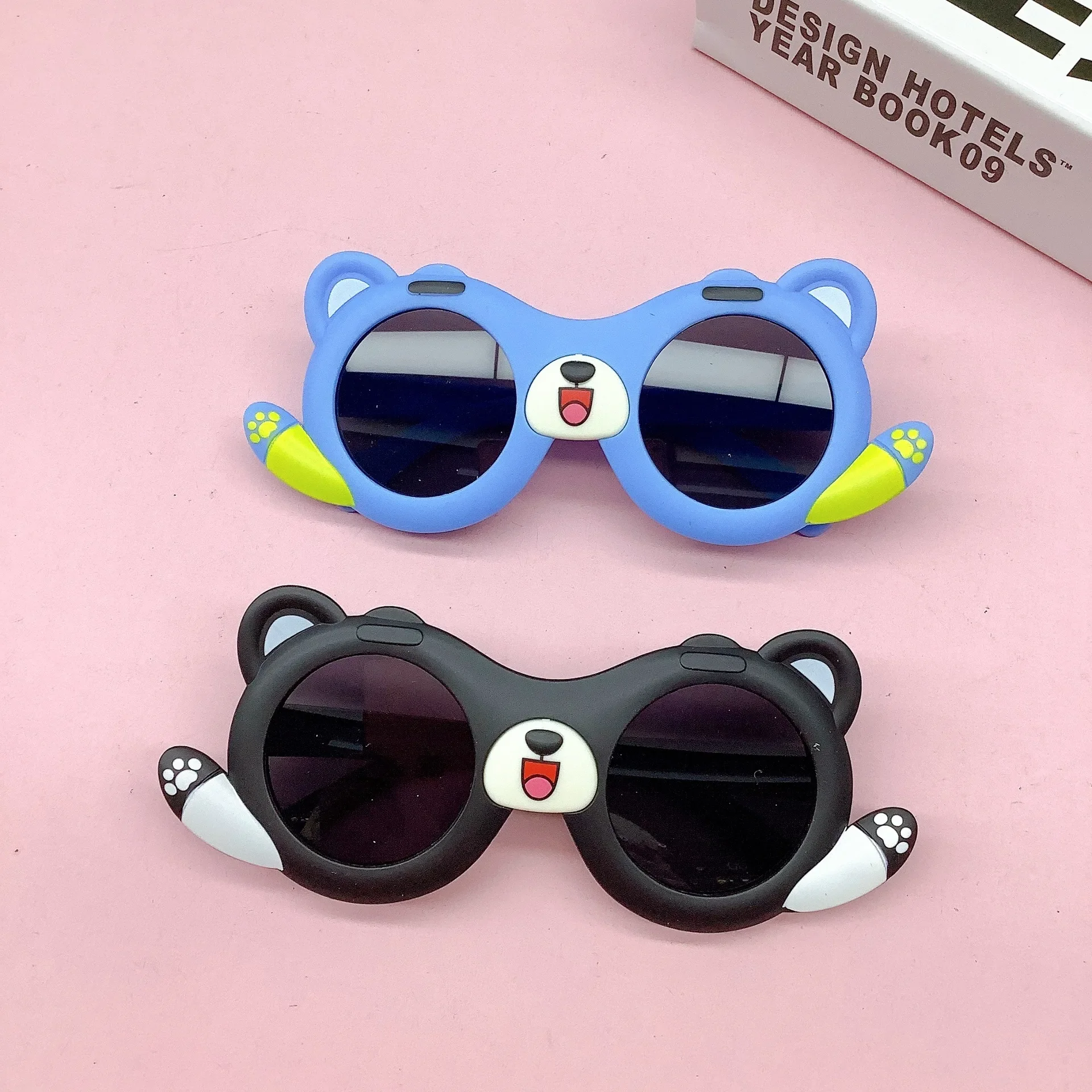 Kids sunglasses Children sunglasses Cartoon Tiger Outdoor Sun Protection UV400