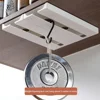 2PCS Wine glass rack plastic - Stemware wine glass rack glass storage rack under the cabinet, used to store tall glasses 4