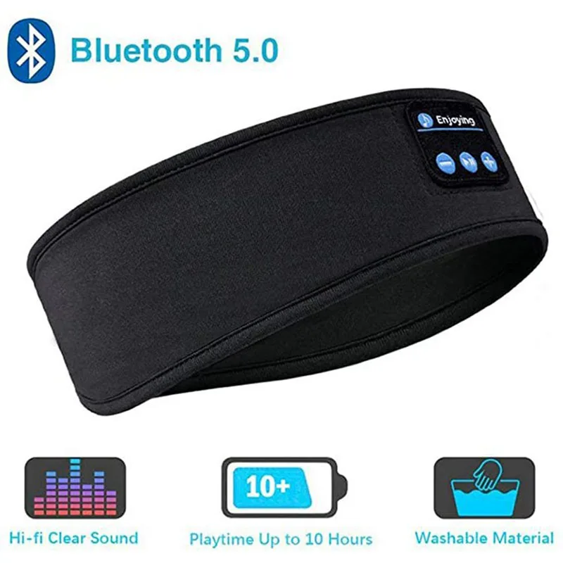 Bande de sommeil pour écouteurs Bluetooth sans fil : profitez de la musique avec confort et commodité