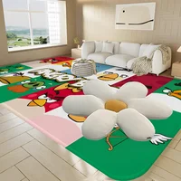 Cartoon Animation-A-Angrys-Birds Entrance Door Mat Washable Non-Slip Living Room Sofa Chairs Area Mat Kitchen Welcome Doormat 1