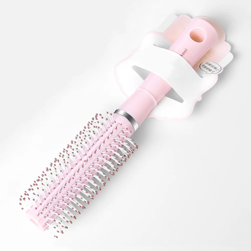 Round Hair Brush Roller for Styling Comb Abs Curling Short Blow Drying Travel Hairbrushes Women