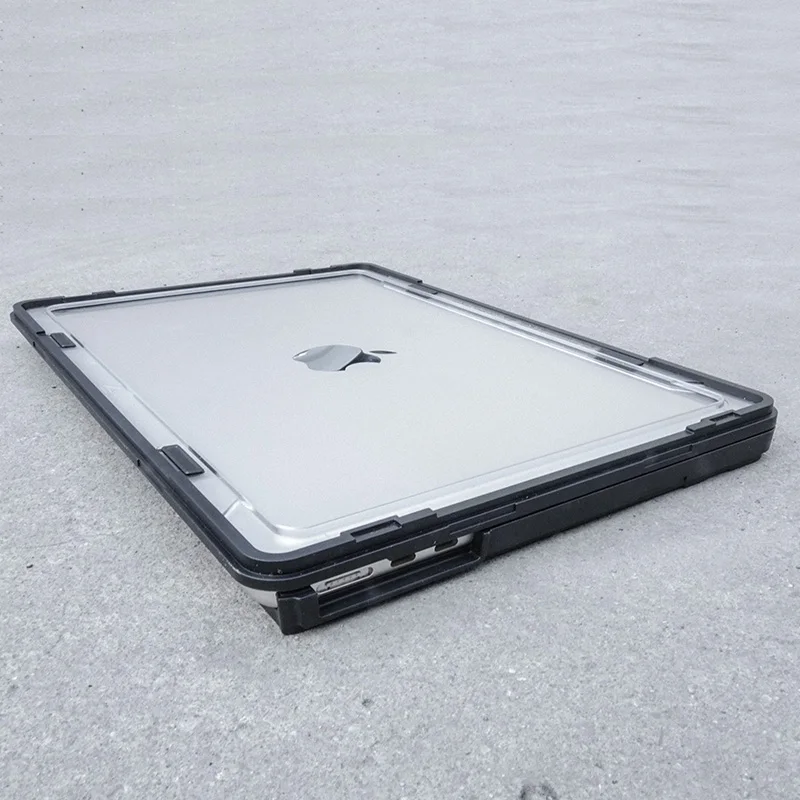 Fatbear-grau Militar Robusto Case Armadura à Prova de Choque Capa para Apple Macbook Pro 2023 m3 Pro Max 142 - Imagem 5