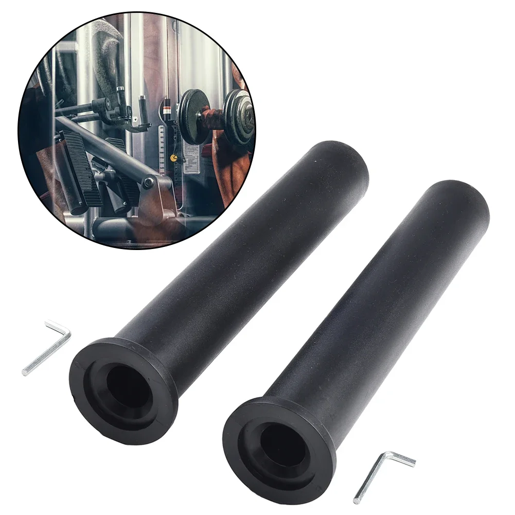 Barbell Weight Plat Adapter Sleeve Converts 1in To 2in Weight Plate Post Barbell Reducer Sleeve Accessories 2 PCS