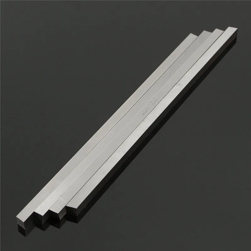 4 개/대 선반 공구 스퀘어 밀링 조각 선반 HSS 공구 비트 6mm x 6mm x 200mm