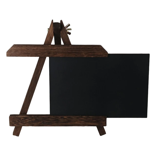 Small Chalkboard Table Easel  A4 A3 Blackboard, Frame & Wooden Stand