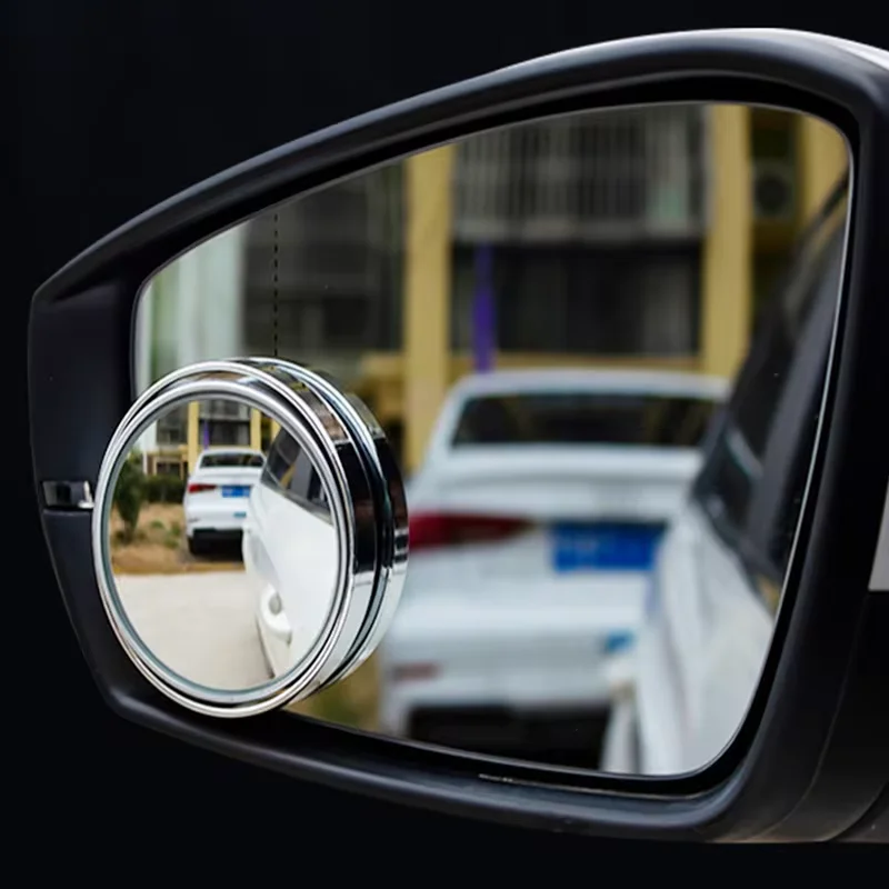 Blind Spot Mirror 2pcs Car Rearview Mirror Multifunctional 2-in-1 for Rainy Days
