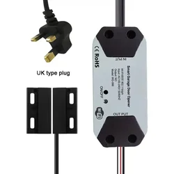 Wofea Smart WiFi Garage Door Opener Controller with Voice Assistant Compatibility (UK)
