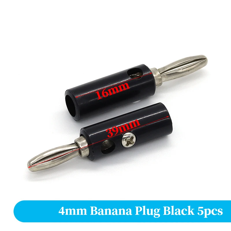 10 pièces fiches Banane connecteur Jack Audio connecteur de Haut