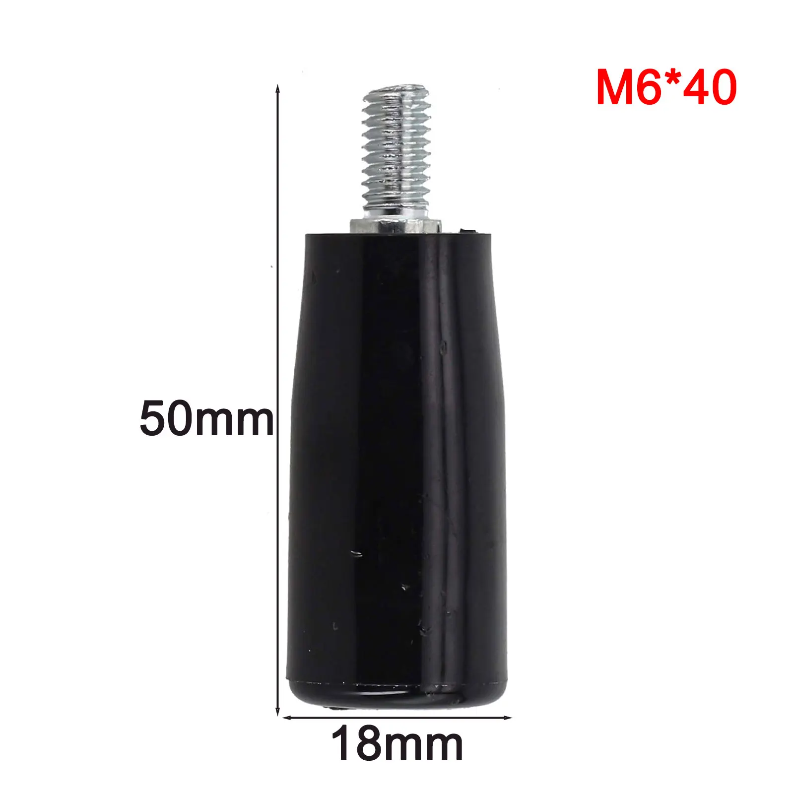 For Machinery M10*20mm 0.79in*80mm 3.94in Milling Machine Handle Industrial Equipment Handle Plastic And Metal