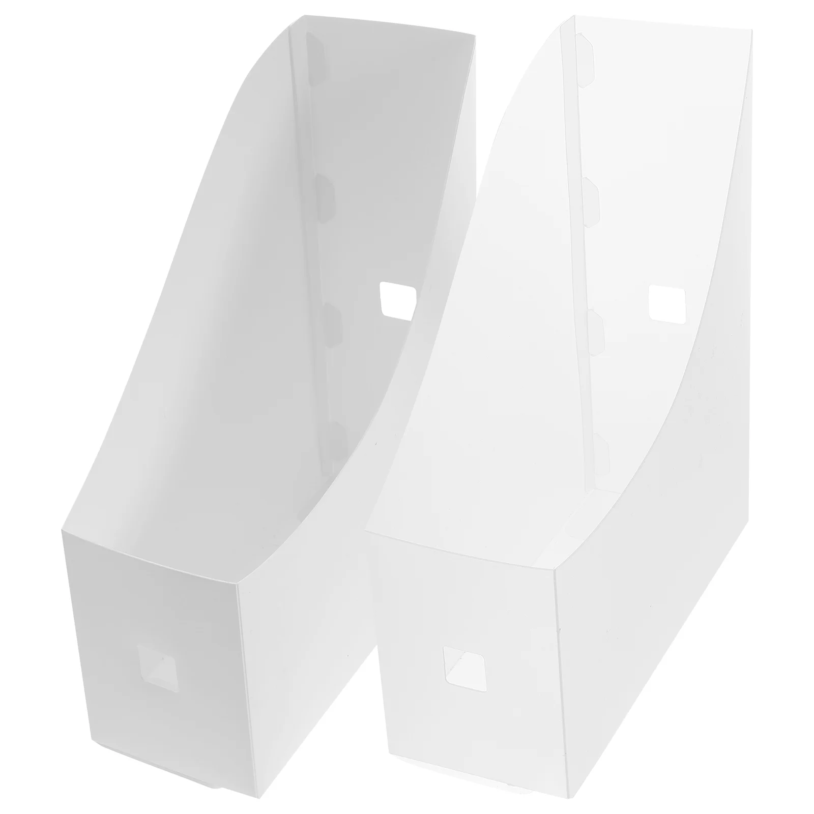 

Folder Holder for Desk File Storage Box Document Stand Cabinet Drawer Organizer