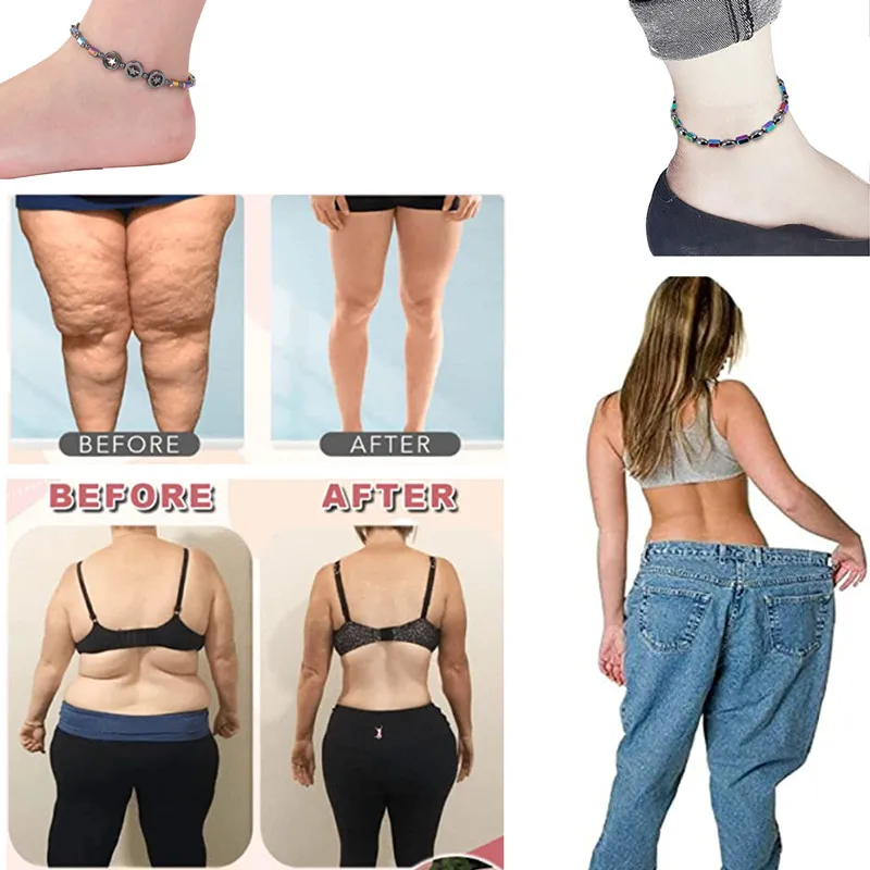 Women Men Weight Loss Magnet Anklets Colorful Stone Magnetic Therapy Bracelets Anklet Pain Relief Slimming Product Health Care 1 Women Men Weight Loss Magnet Anklets Colorful Stone Magnetic Therapy Bracelets Anklet Pain Relief Slimming Product Health Care