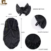 Kawaii Cat Ears Sleeping Cap For Women Silky Satin Bowknot Bonnet Solid Long Hair Night Cap Beauty Hair Care Bonnets Shower Cap 6