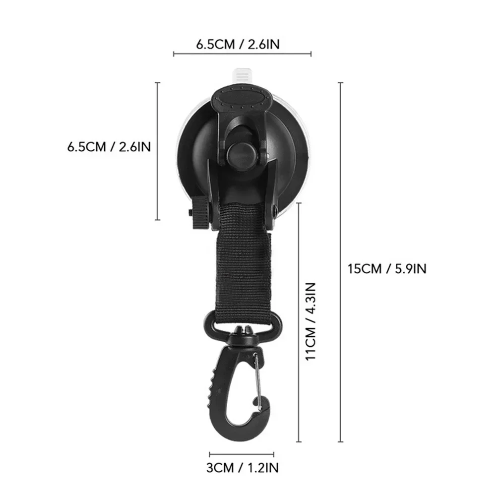 Outdoor Camping Auto Zelt Saugnapf Schnalle Tragbare Saugnapf Haken Zelt Haken Sonnenschutz Regen Abdeckung Auto Fenster Saugnapf – Detail 4