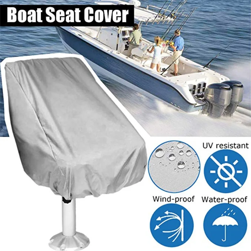 Waterproof Outdoor Foldable Boat Seat Cover Chair Sleeve Protective Cover Yacht Accessory