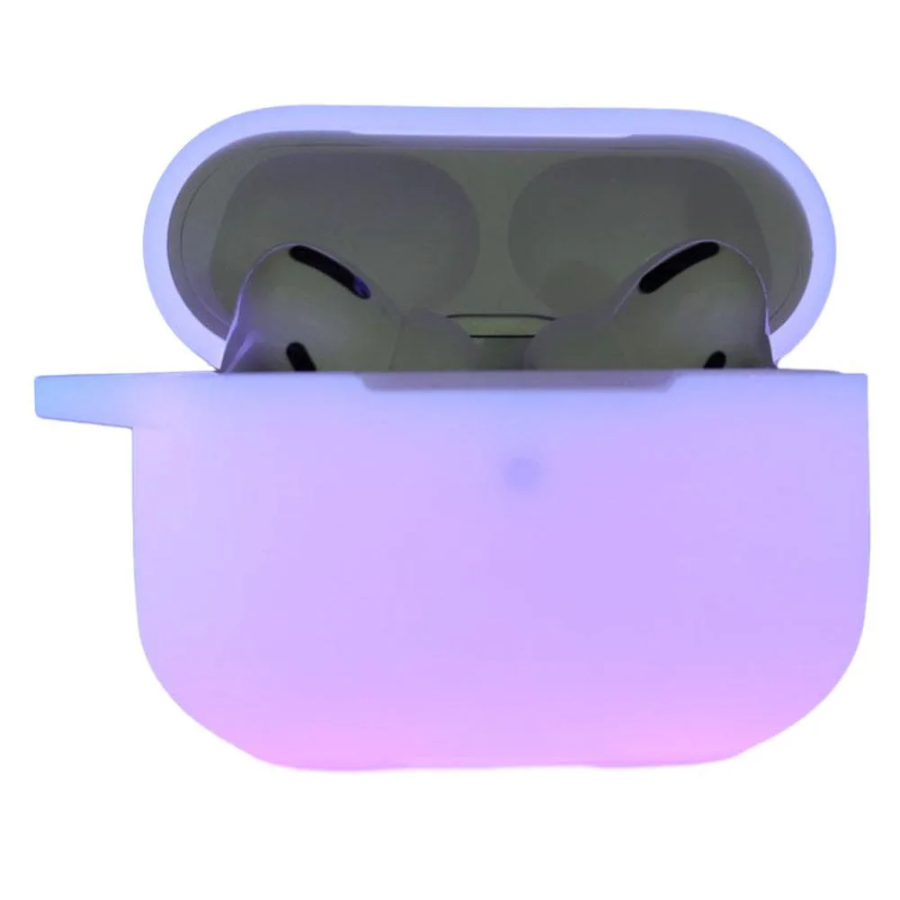 

Luminous Silicone Earphone Case For Airpods 2 Night Fluorescent Dustproof Case For Air Pods Soft Earphone Protective Shell Cover
