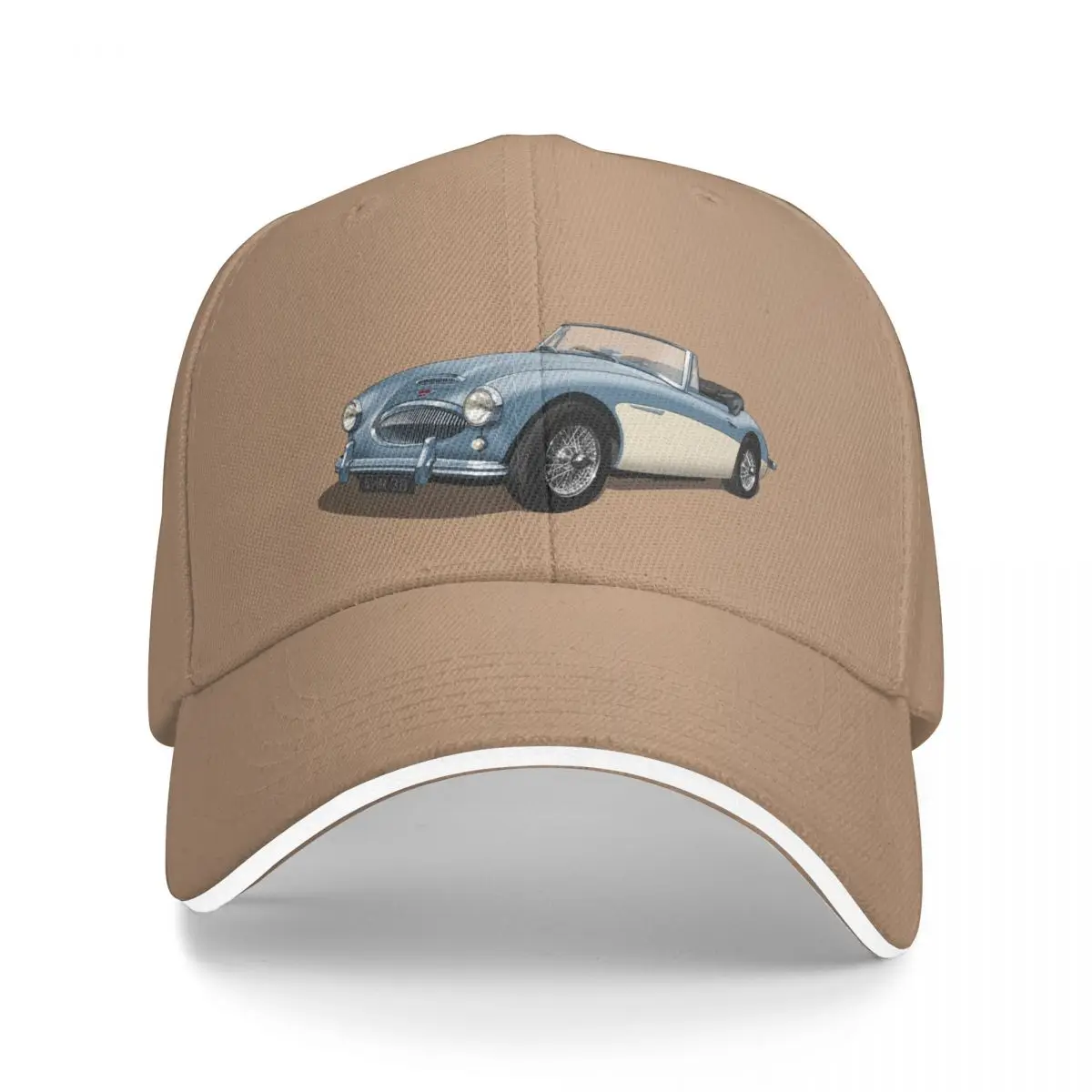 

Austin Healey 3000 Mk3 in Healey Blue and White Bucket Hat Baseball Cap custom cap winter hat man Women's