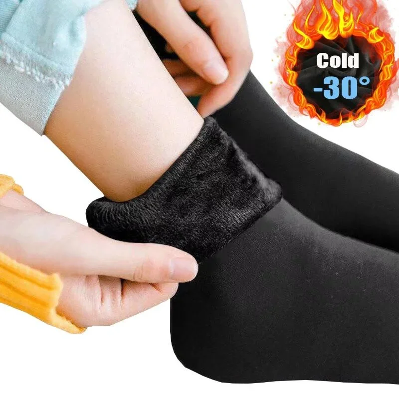 Winter Warm Thick Bottom Socks Thick And Velvet Warm Men's And Women's Cold Proof Socks Self Heating Snow Socks Floor Socks