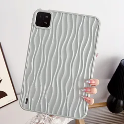 Vibrant Water Ripple TPU Tablet Case - Soft Shockproof Protective Cover, 11 Inch for Xiaomi Pad 5 5Pro (Gray)