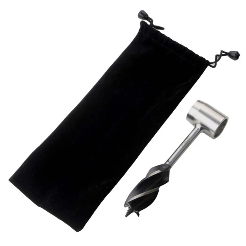 

Auger Drill Bits Outdoor Survival Punch Tool Camping Bushcraft Manual Hole Maker Wrench Wood Drill Core Woodworking