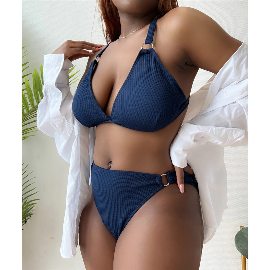 0XL-4XL Deep V Bikini Plus Size Large Size Women Swimsuit Two-pieces Bikini set, women swimsuit,women two piece sets