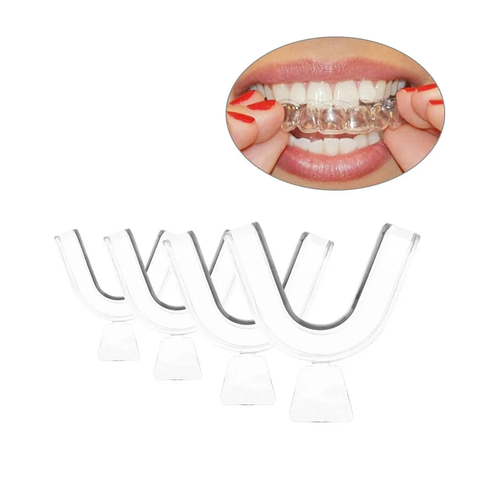 Mouth Guard 2-20Pcs Silicone Teeth Protector Night Guard Mouth Tray for Bruxism Grinding Non-snoring Teeth Whitening Protection