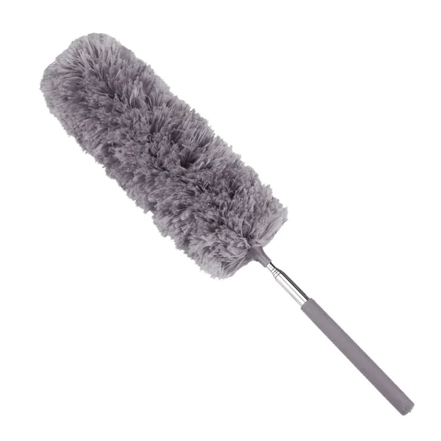 Plumeau à poussière en microcarence réglable, brosse à épousseter domestique, plumeau à extension, voiture, bureau, livres, outils de cuisine 2