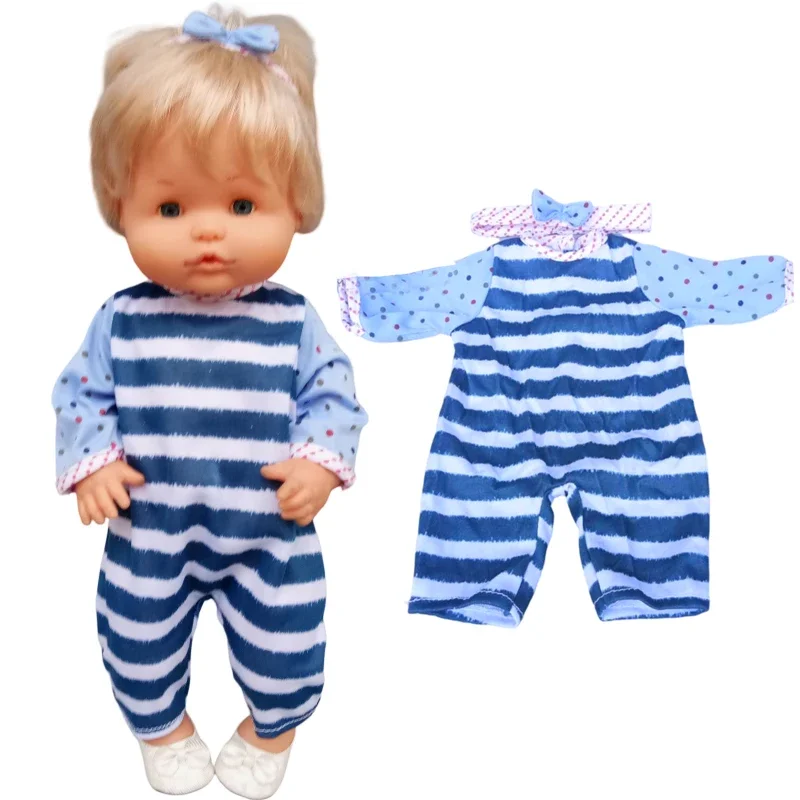 

16-дюймовая кукольная одежда для 40 см, одежда Nenuco Ropa Y Su Hermanita, Детские Игрушки для маленьких девочек, одежда