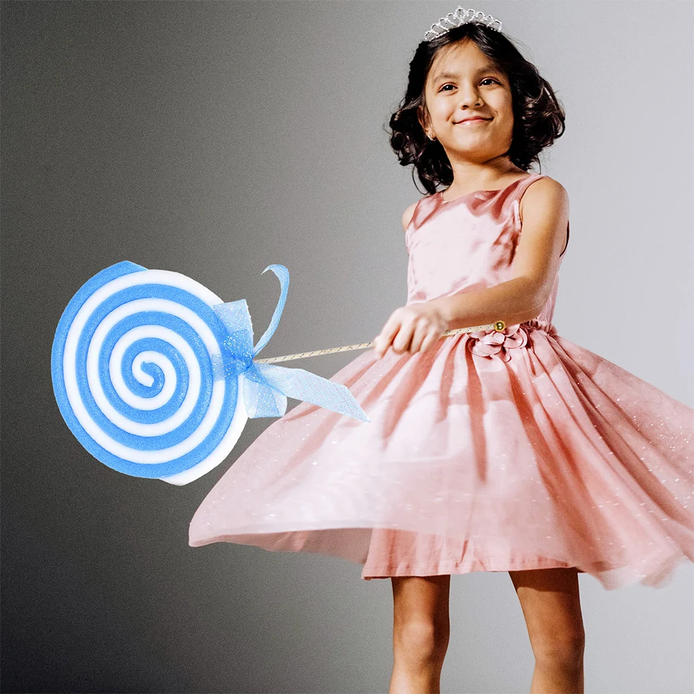 

2pcs Lollipop Props Large Fake Candy Models Photography Prop Scene Decorative Prop
