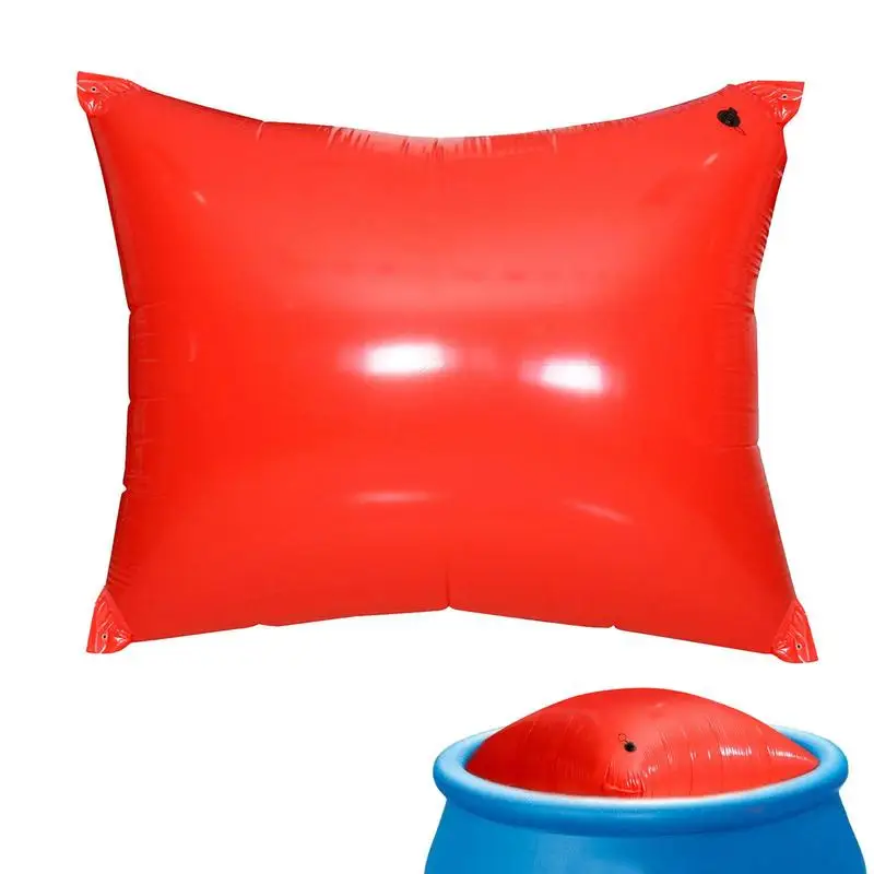 

Air Pool Pillow Waterproof Above Ground Cover Inflatable Pool Pillow Easy To Use Multi-Purpose Swimming Pool Floating Air Bag