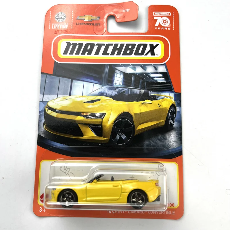 

2023 Matchbox Cars 16 CAMARO CONVERTIBLE 1/64 Metal Die-cast Collection Model Car Toy Vehicles