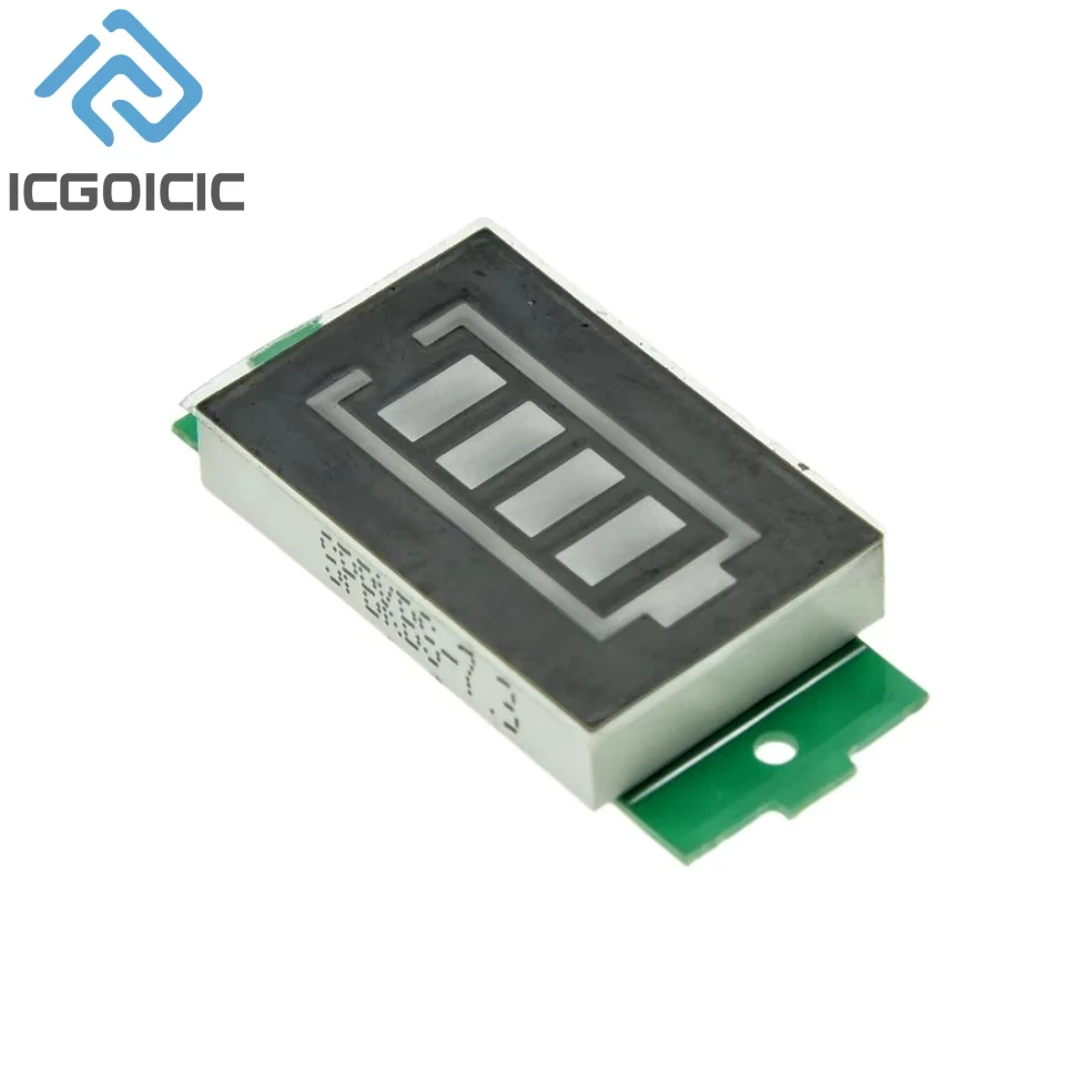 1S-8S 1S/2S/3S/4S 1-8S Singolo 3.7V Indicatore di capacità della batteria al litio Modulo 4.2V Display Tester di potenza per veicoli elettrici Li-ion - immagine 4