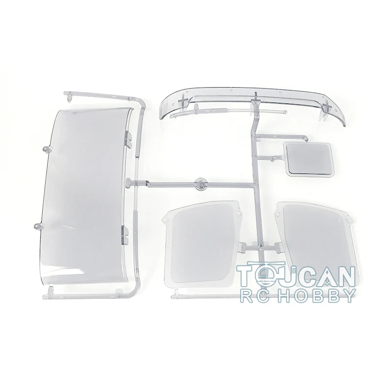 Kunststoff fenster windschutz scheibe für toucan rc 1/14 rc traktor lkw diy modell for1851 Th17050-Smt2