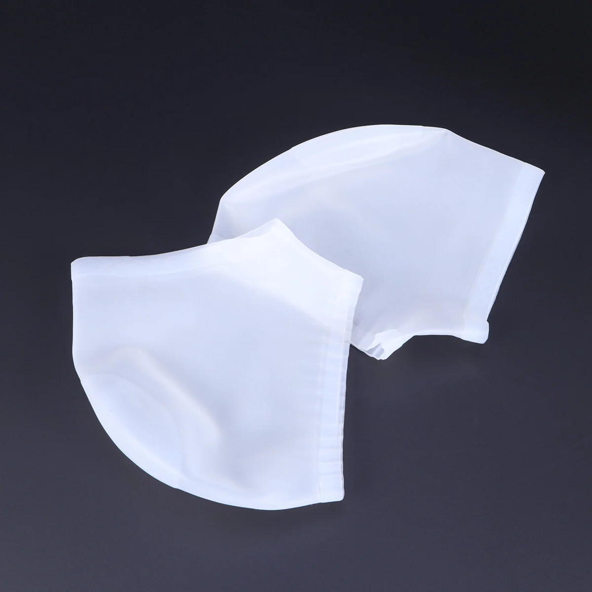 

1 Pair Plantar Fasciitis Silicone Gel Sleeve Protective Heel Reduce Pressure on Heel Relief Heel Pain and Cracked