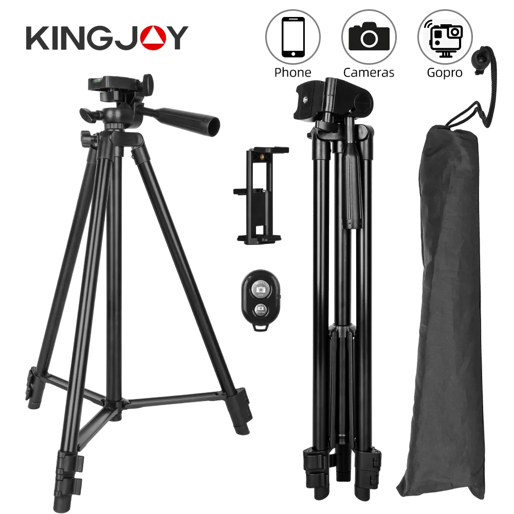kingjoy-dslr-flexible-tripod-extendable-lightweight-stand-remote