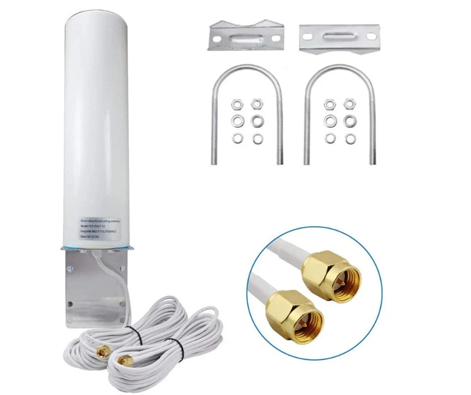 4g 5g antenna Outdoor Antenna Long Range External Omnidirectional Antennas With 12dbi High Gain SMA Connector For 4G LTE Router Modem