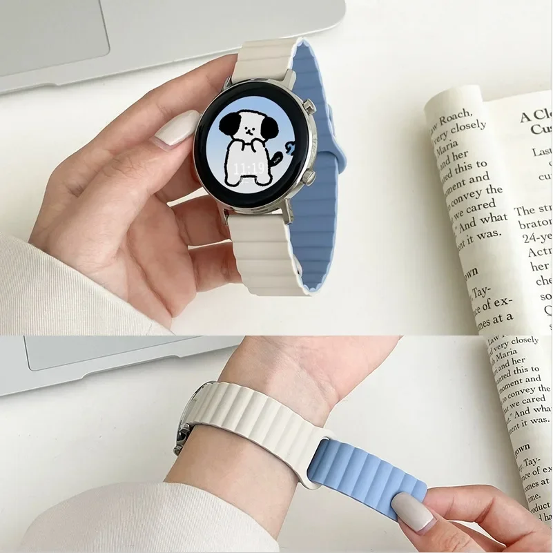 Premium Silicone Magnetic Loop Smartwatch Band - Versatile, Secure, and Stylish