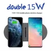 46694-3c9dee.jpg Chargeur sans fil 2 en 1 pour iPhone 14, 13, 12, 11 Pro, XS, Poly X, 8
