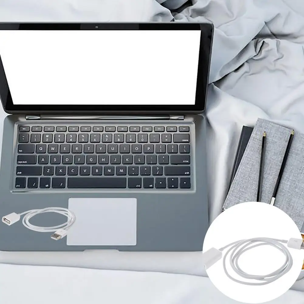 1M USB 연장 케이블 남성-여성 연장 케이블 데이터 충전 케이블 고속 USB 2.0 연장 케이블