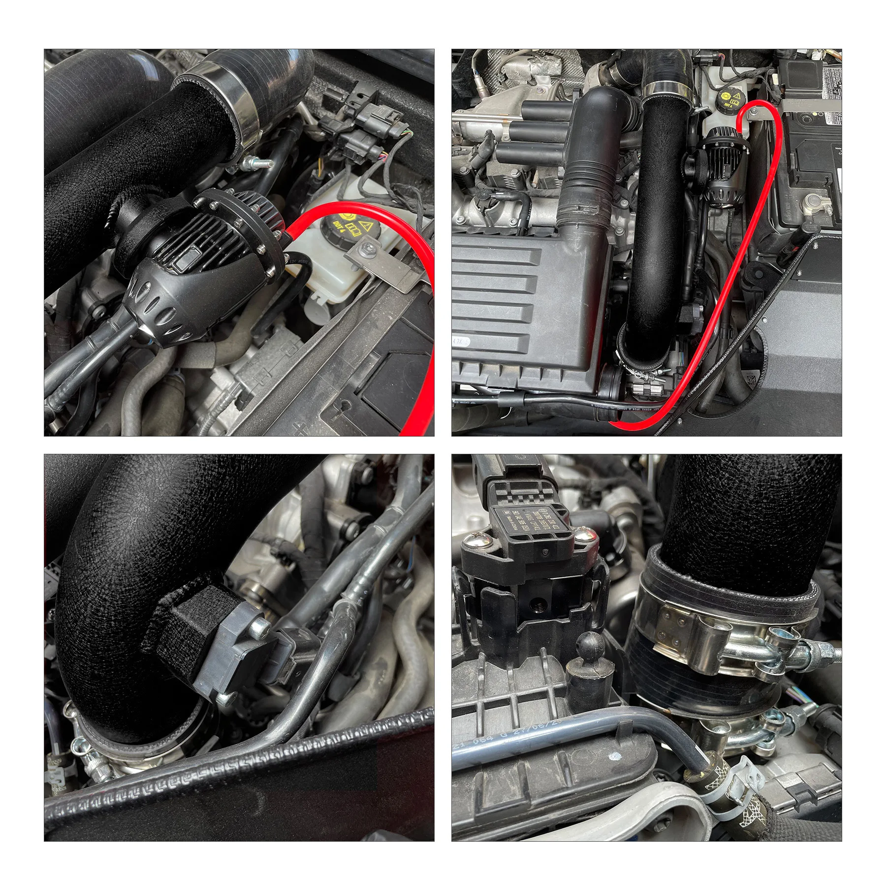 Intake Turbo Charge Pipe Kit with Pressure Relief Valve For