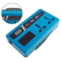 ตัวแปลงแบตเตอรี่ DC เป็น AC 220V อินเวอร์เตอร์สำหรับตัวแปลงพลังงานอัจฉริยะสำหรับการผจญภัยกลางแจ้งเครื่องมือไฟฟ้าตัวแปลงแบตเตอรี่ 1